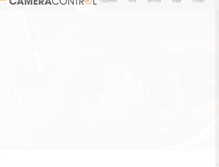 Tablet Screenshot of cameracontrol.com